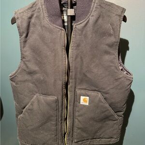 Carhartt Quilted Black Vest
